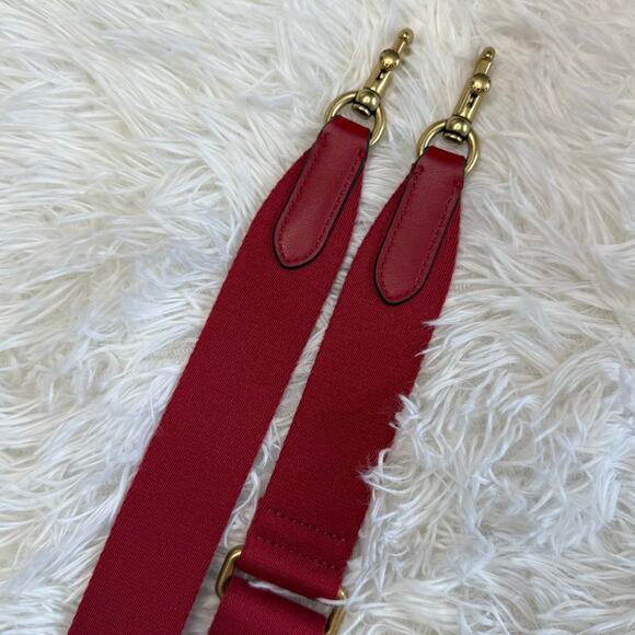 COACH Red Replacement Strap - Picture 1 of 6